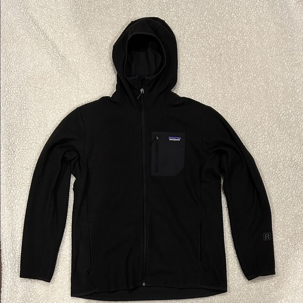Patagonia R1 Air Black Hoodie
